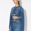 The Belted Denim Jacket