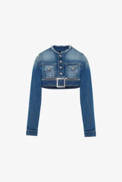 The Belted Denim Jacket
