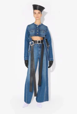 The Belted Denim Jeans