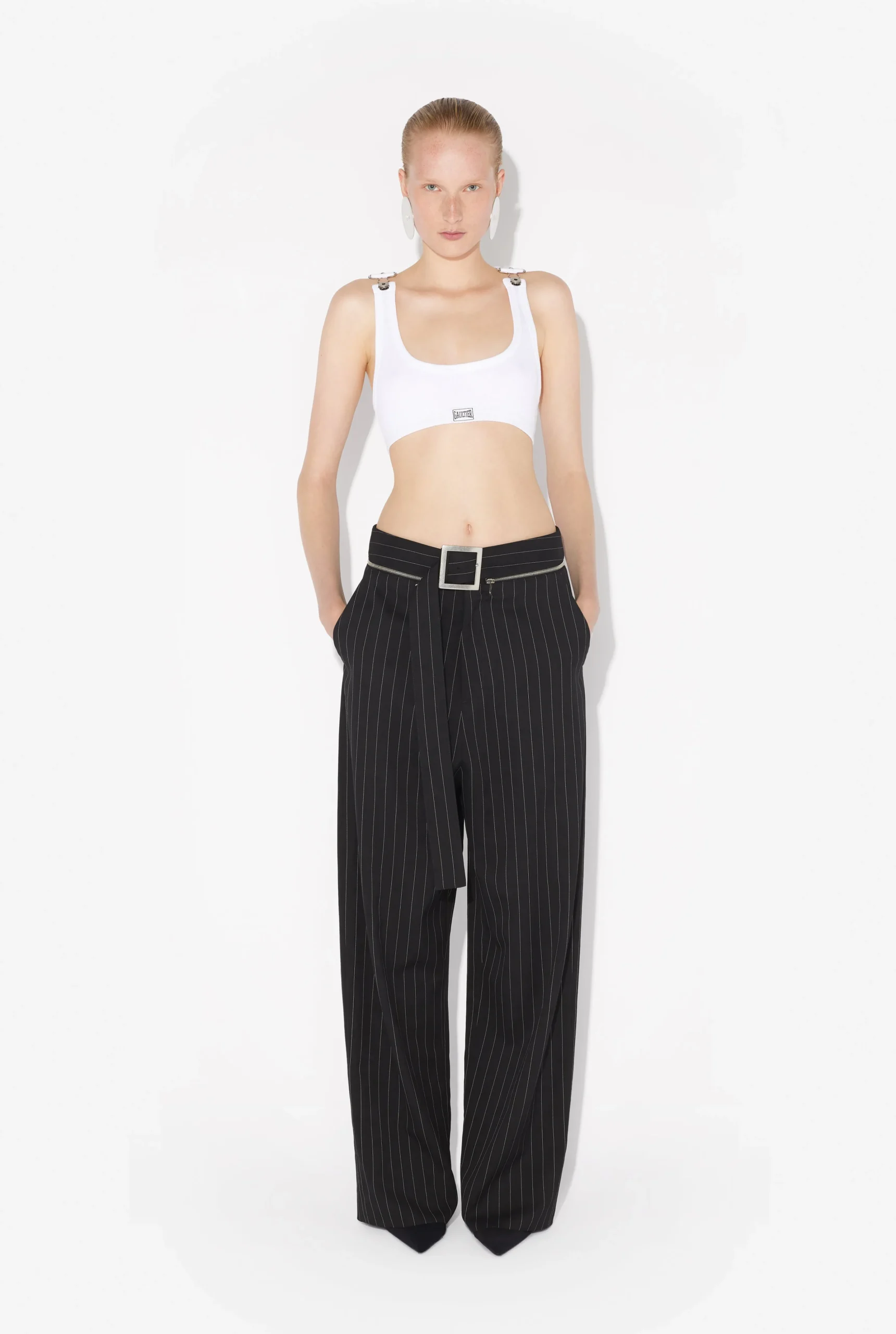 The Belted Suit Pants