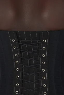 The Bi-Material Suit Corset