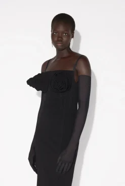 The Black Conical Bra Cup Dress