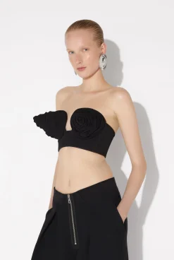 The Black Conical Cup Bra