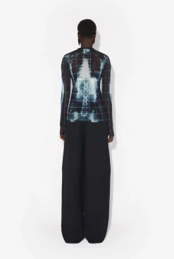 The Black Squeletor Top