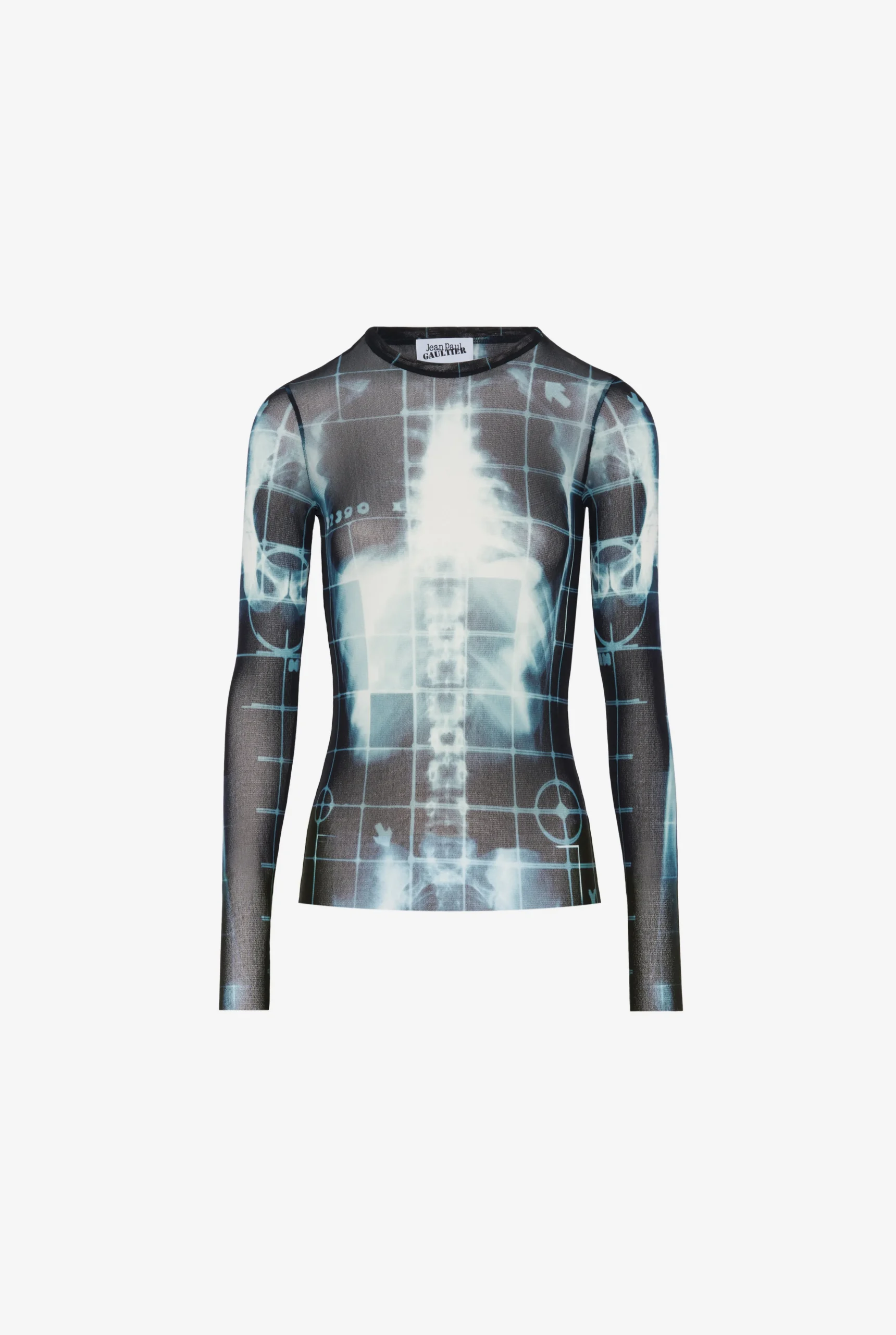 The Black Squeletor Top