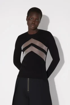 The Black Top with Chevrons