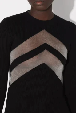 The Black Top with Chevrons