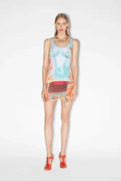 The Blue Body Flower Tank Top