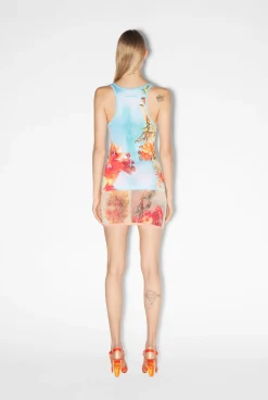 The Blue Body Flower Tank Top