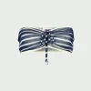 The Blue “Crackling” Sailor Bandeau