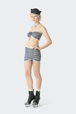 The Blue “Crackling” Sailor Bandeau