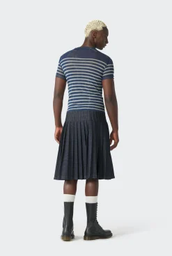 The Blue “Crackling” Sailor Top