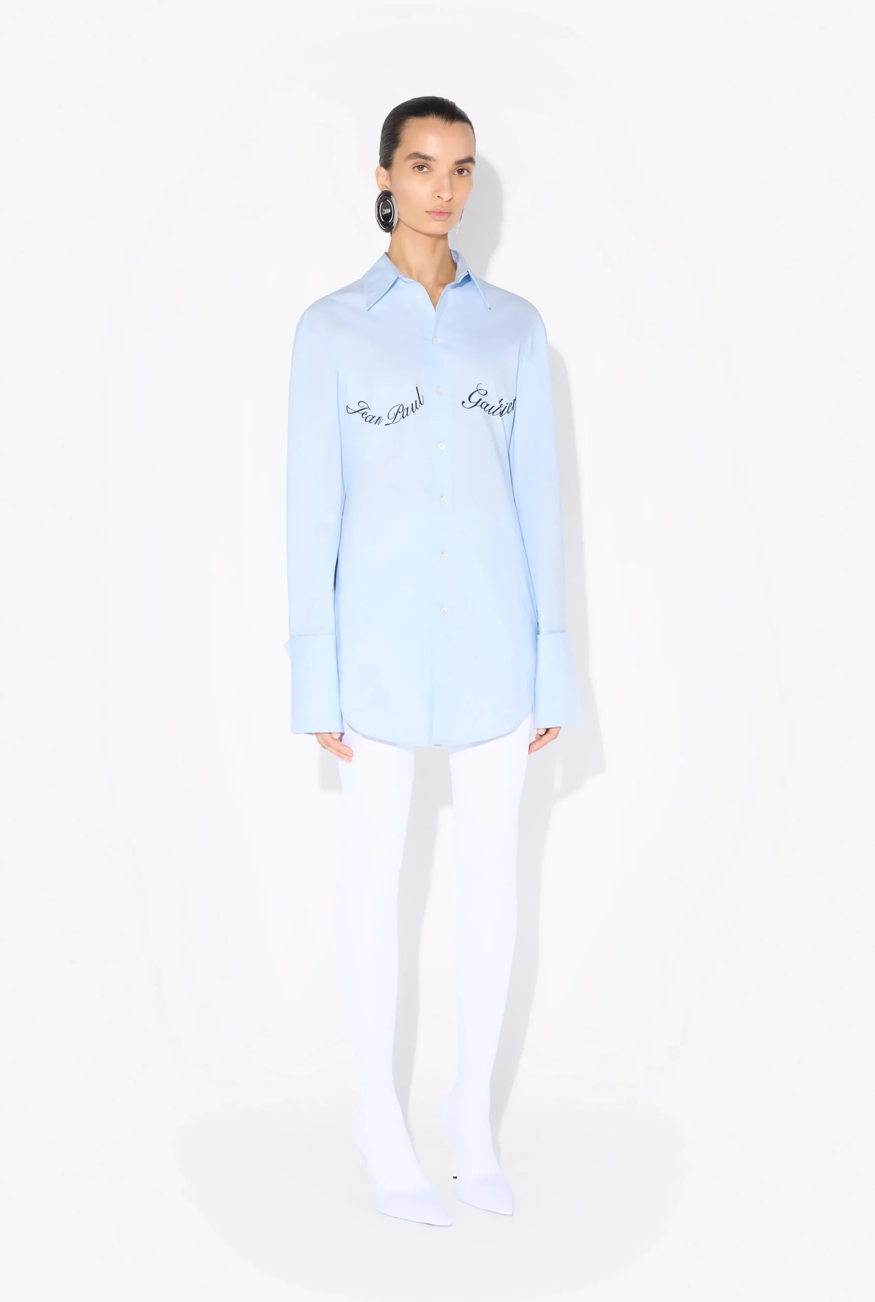 The Blue Jean Paul Gaultier Print Shirt