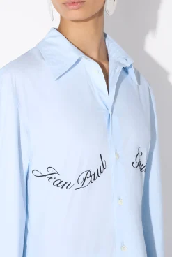 The Blue Jean Paul Gaultier Print Shirt