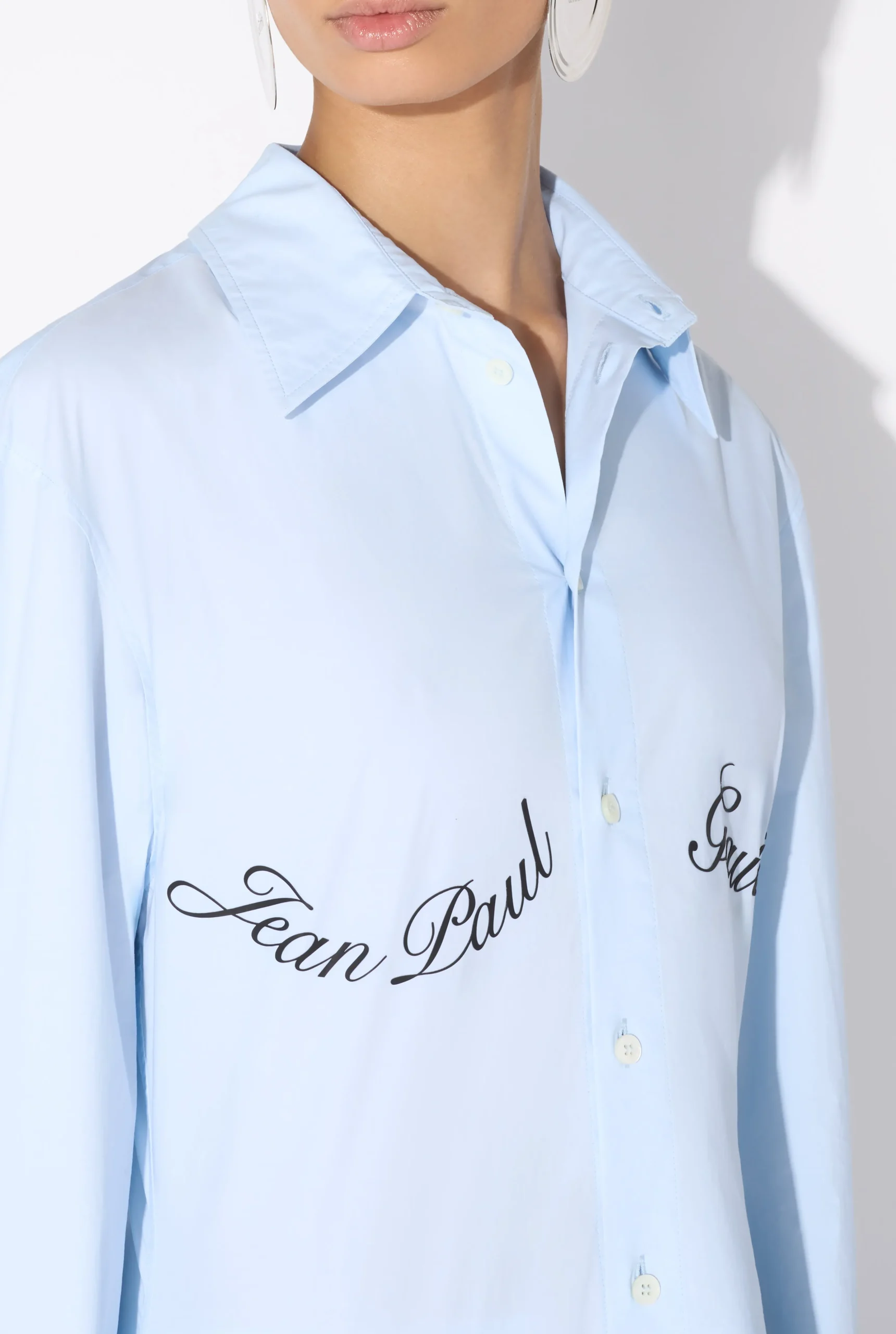 The Blue Jean Paul Gaultier Print Shirt
