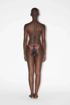 The Ebony Body Tattoo Bikini Top