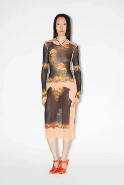 The Ecru “Fleurs Petit Grand” Dress