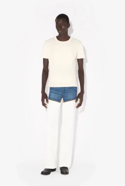 The Ecru Oversized JPG T-Shirt