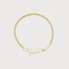 The Gold-Tone Gaultier Safety Pin Necklace