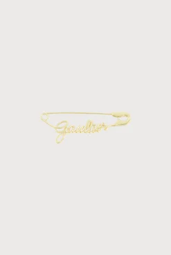 The Gold-Tone Gaultier Safety Pin Earring