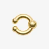 The Gold-Tone Piercing Ear Cuff