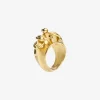The Gold-Tone Piercing Ring
