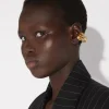 The Gold-Toned Multi-Piercing Ear Cuff