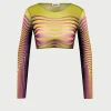 The Green Body Morphing Crop Top