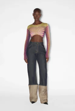 The Green Body Morphing Crop Top