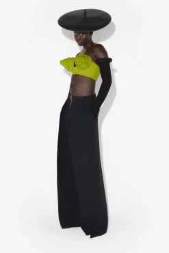 The Green Conical Cup Bra