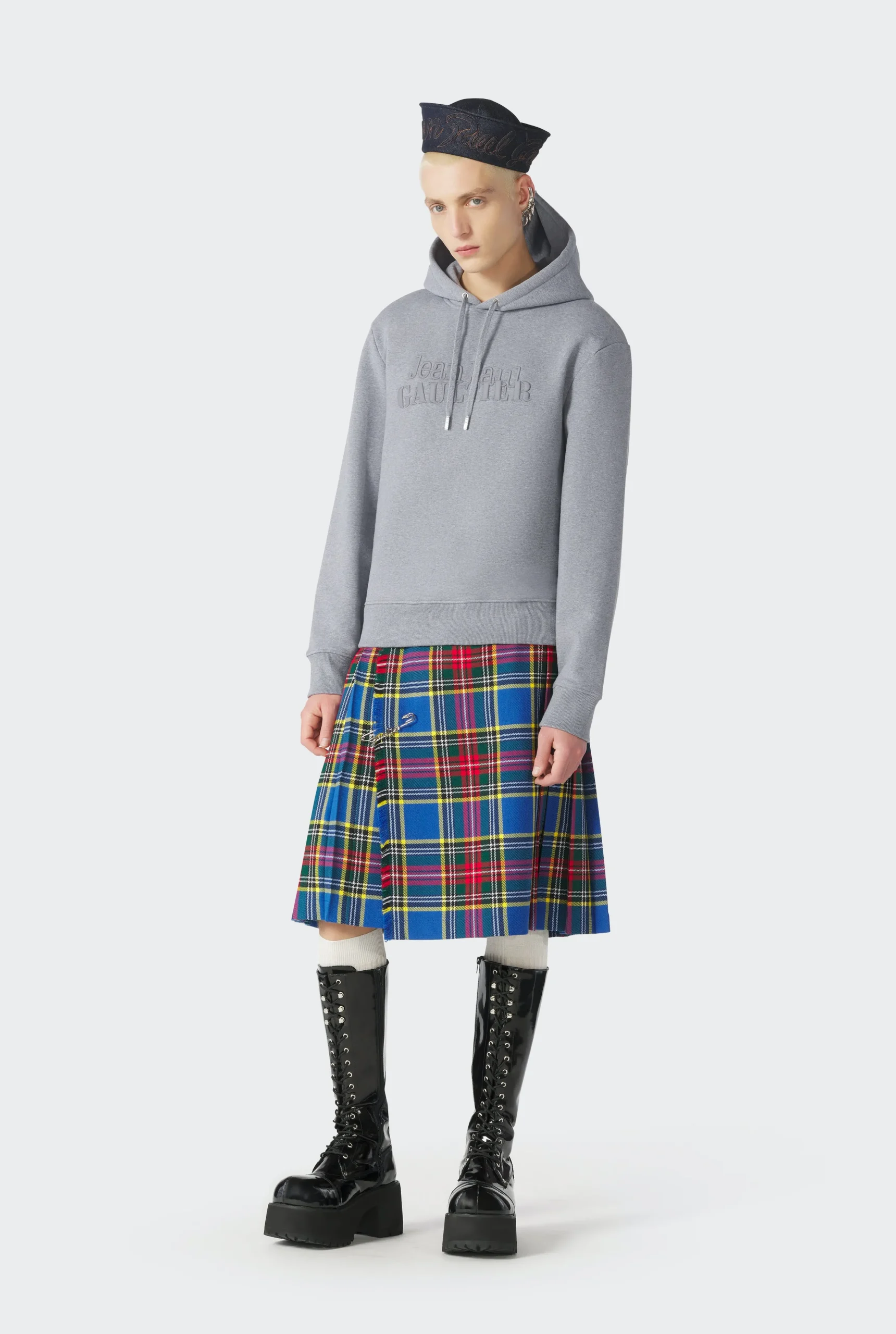 The Grey Jean Paul Gaultier Hoodie