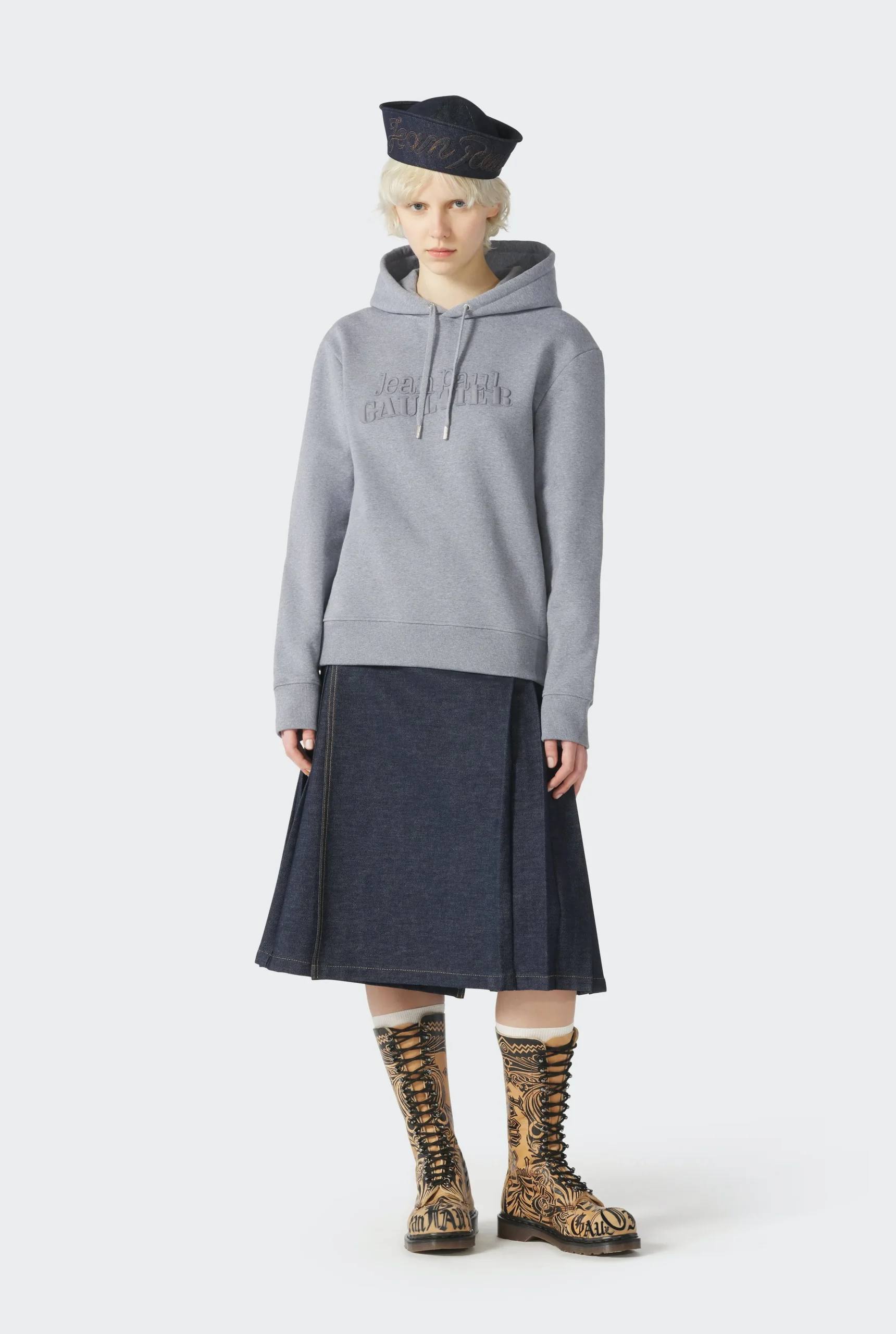 The Grey Jean Paul Gaultier Hoodie