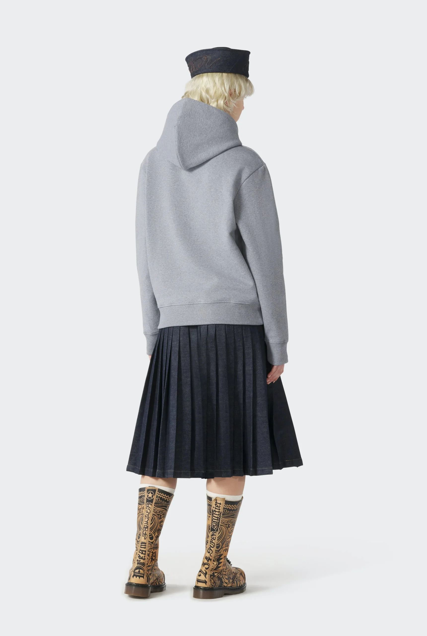 The Grey Jean Paul Gaultier Hoodie