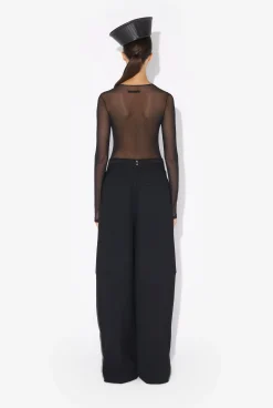 The Jean Paul Gaultier Flocked Top