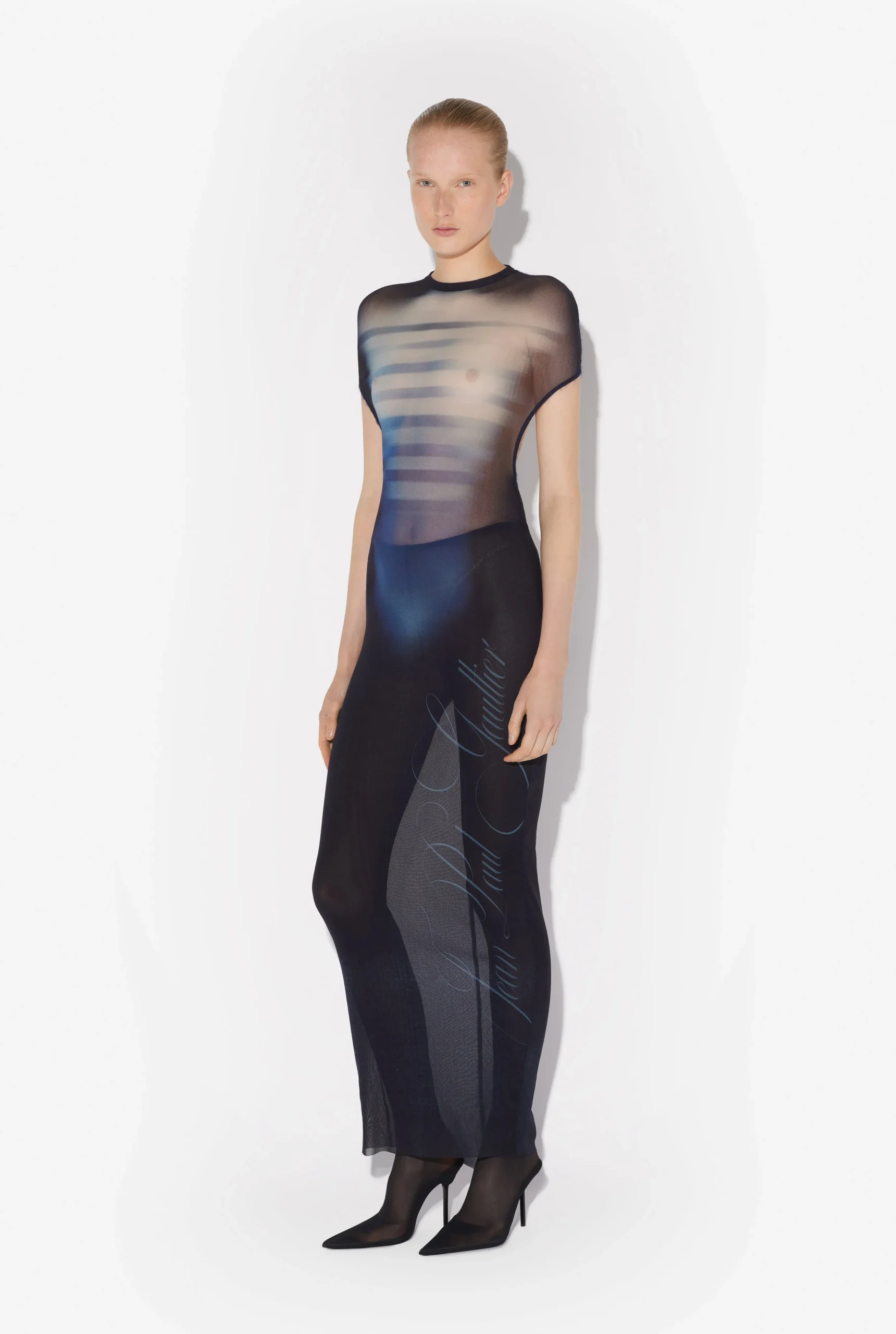 The “Le Male” Open-Backed Dress
