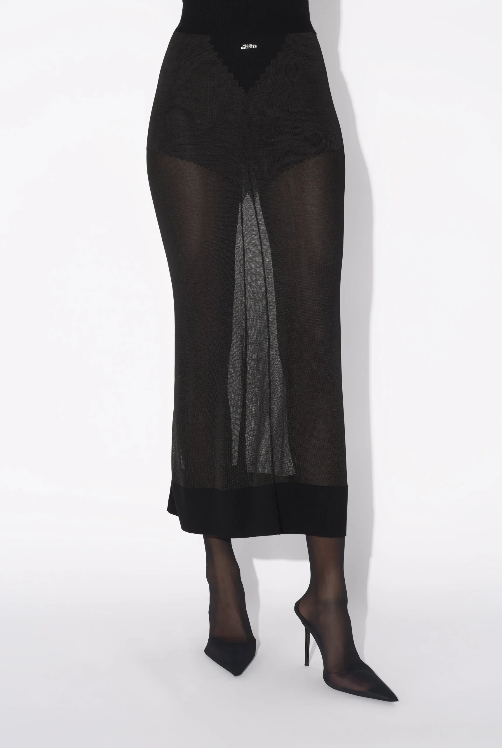 The Logo Knit Skirt