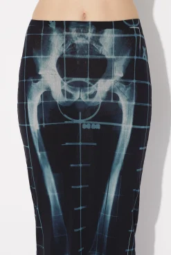 The Long Black Squeletor Skirt