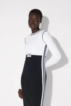 The Long Color-Block Dress