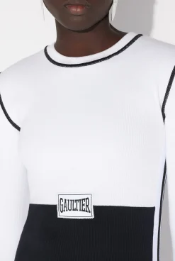 The Long Color-Block Dress