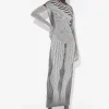 The Long Draped Body Morphing Dress