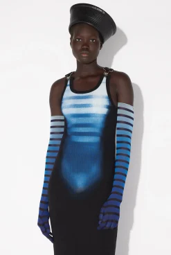 The Long Strapped “Le Male” Dress