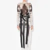 The Long White Squeletor Dress
