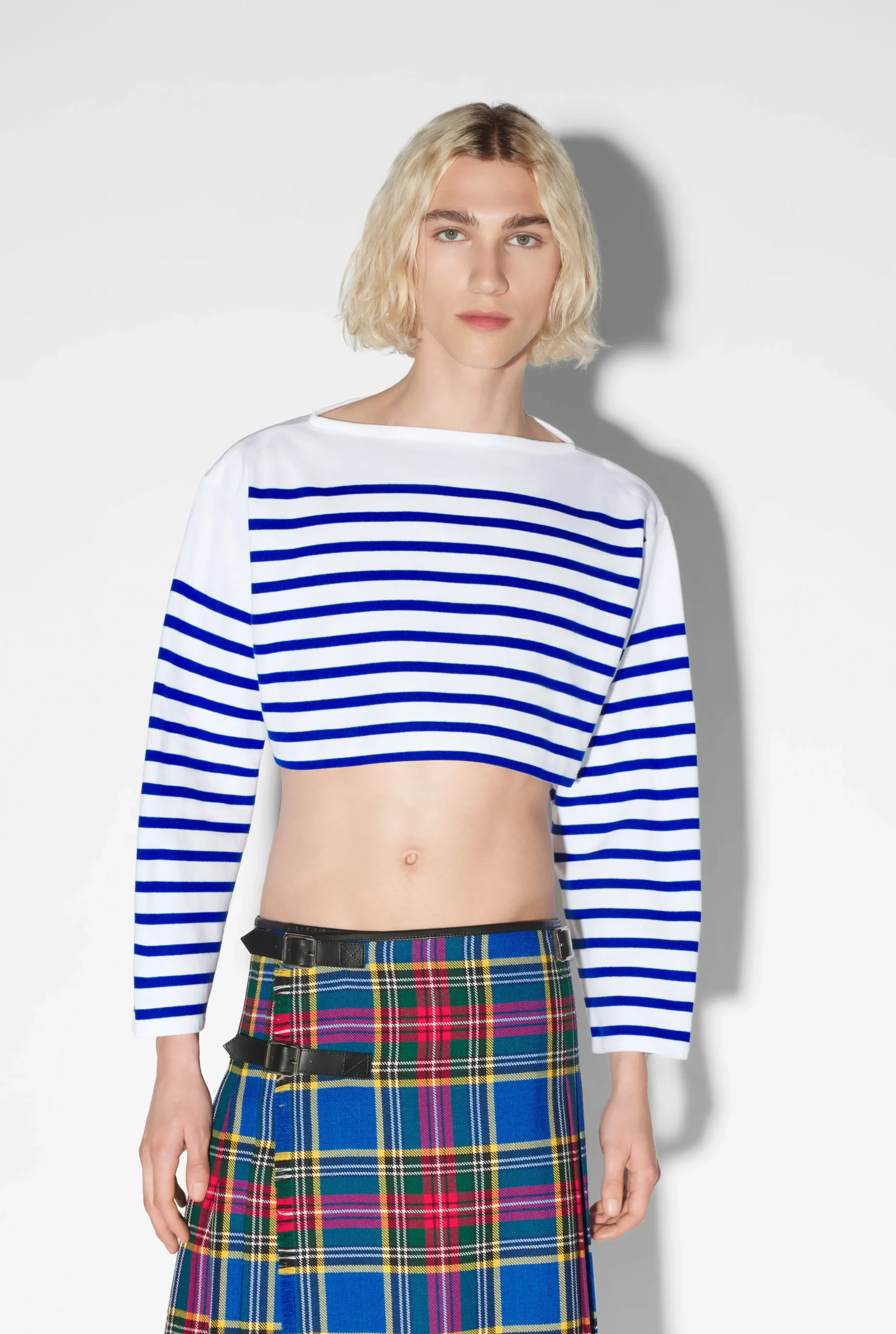 The Marinière Crop Top
