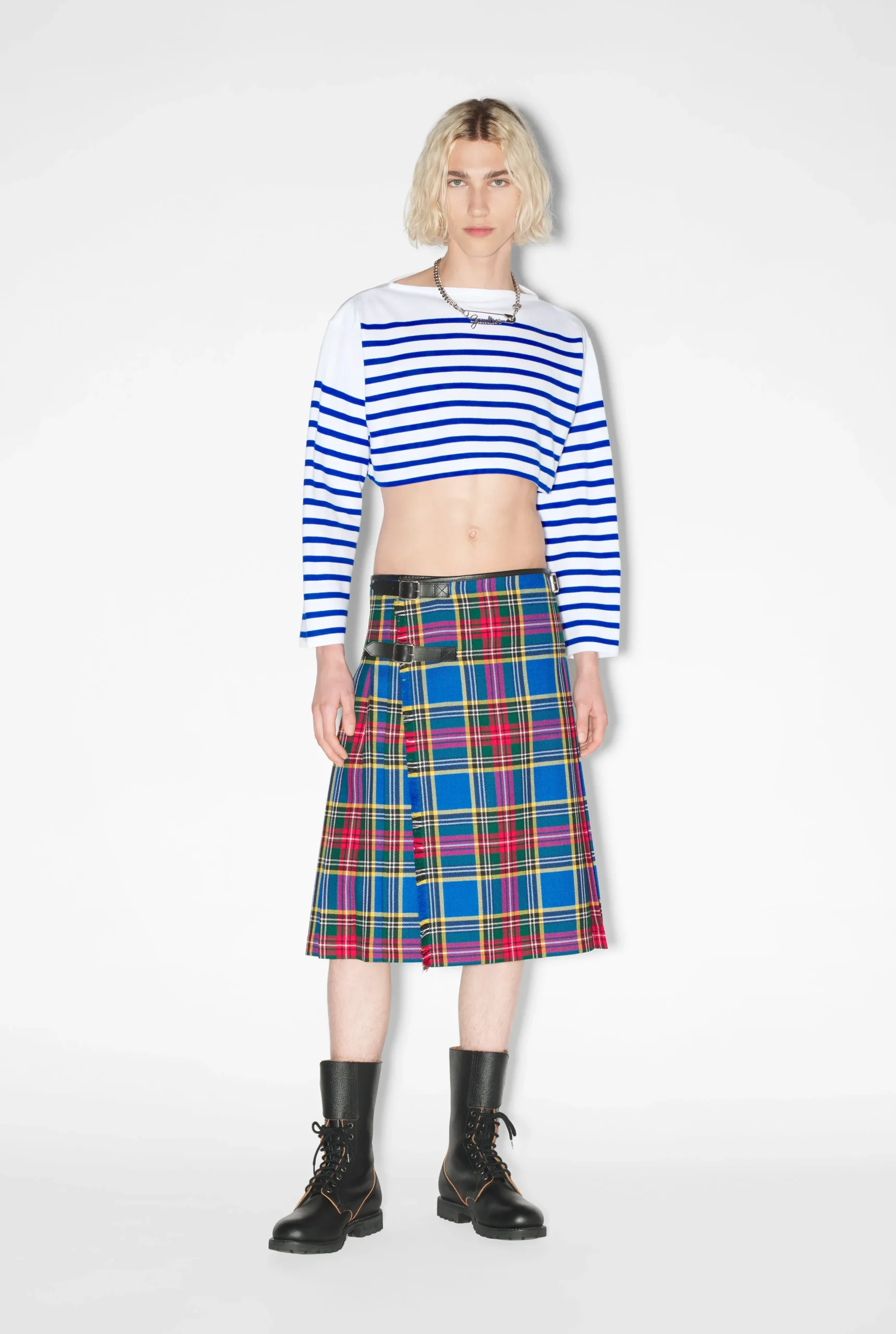 The Marinière Crop Top