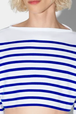 The Marinière Crop Top