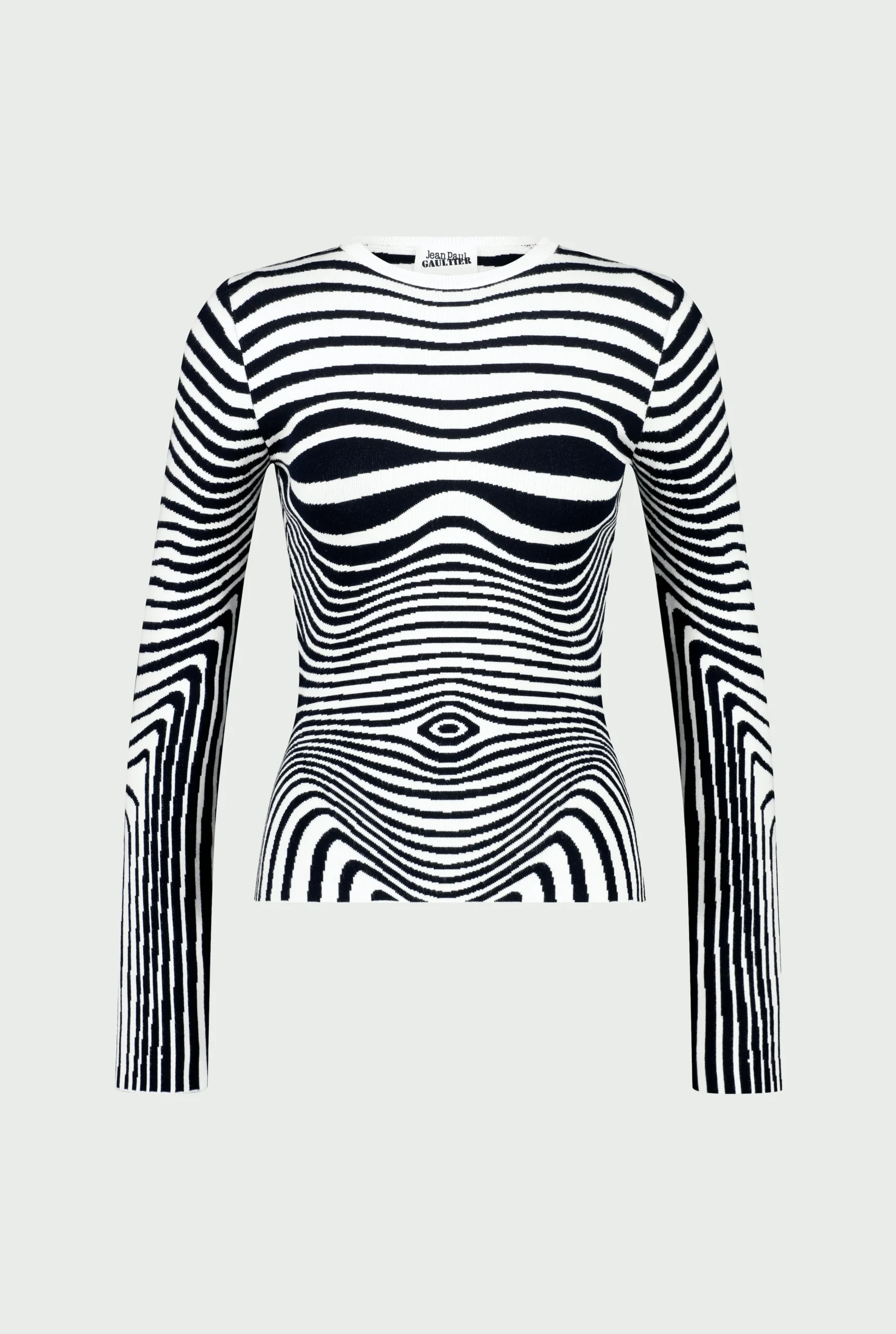 The Navy Blue Body Morphing Knit Top