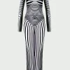 The Navy Blue Body Morphing Dress