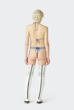 The Navy Blue Body Morphing Bikini Top