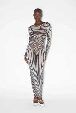 The Navy Blue Body Morphing Dress