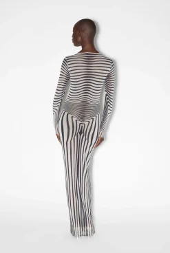 The Navy Blue Body Morphing Dress